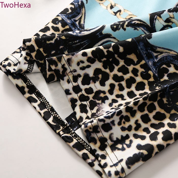 Chân váy bút chì lưng cao hoạ tiết in thiết kế ôm sát tôn dáng cho nữ