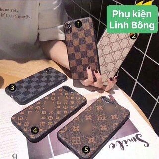 ( SALE 80%) Ốp Iphone Da LV Sang Trọng (Silicon - Mềm - Mịn) giả da dành cho ip từ ip 6 đến 11promax