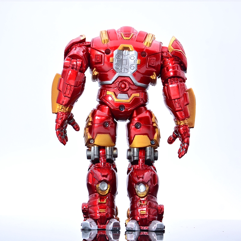 Mô hình đồ chơi nhân vật Avengers Iron Man Hulk bằng PVC có đèn LED cho trẻ em