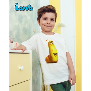 Áo thun Cotton Unisex - Movie - Larva - Ấu trùng Yellow
