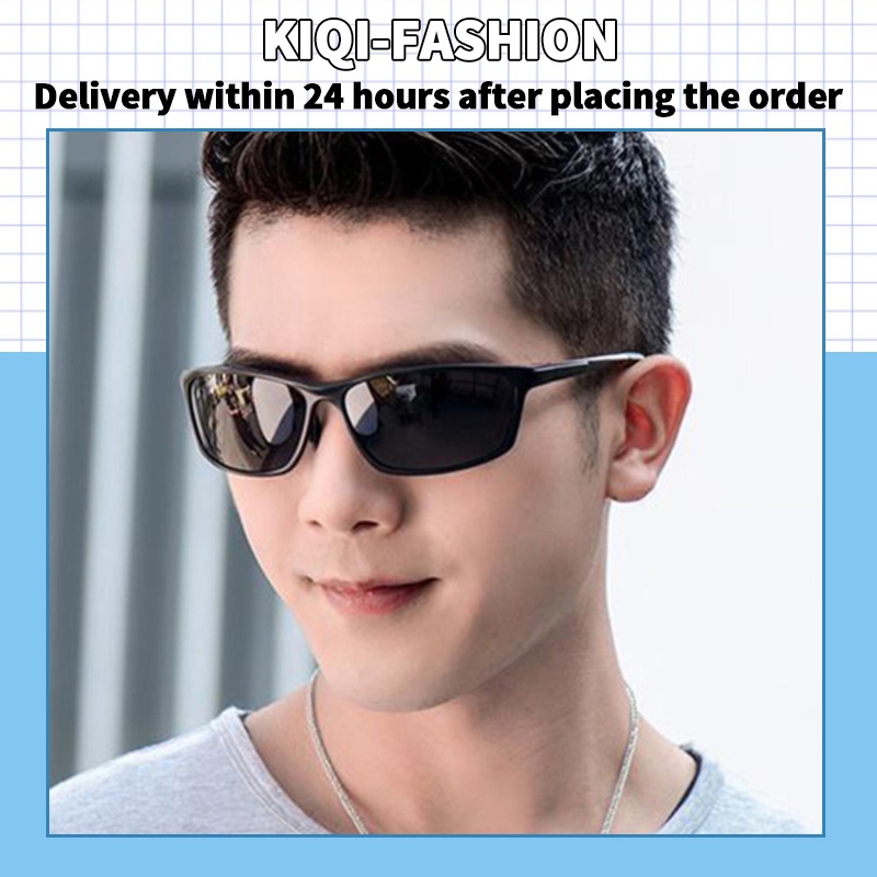 (KIQI-FASHION) COD Kính Mát Thời Trang Chống Tia UV400 Dành Cho Nam Và Nữ