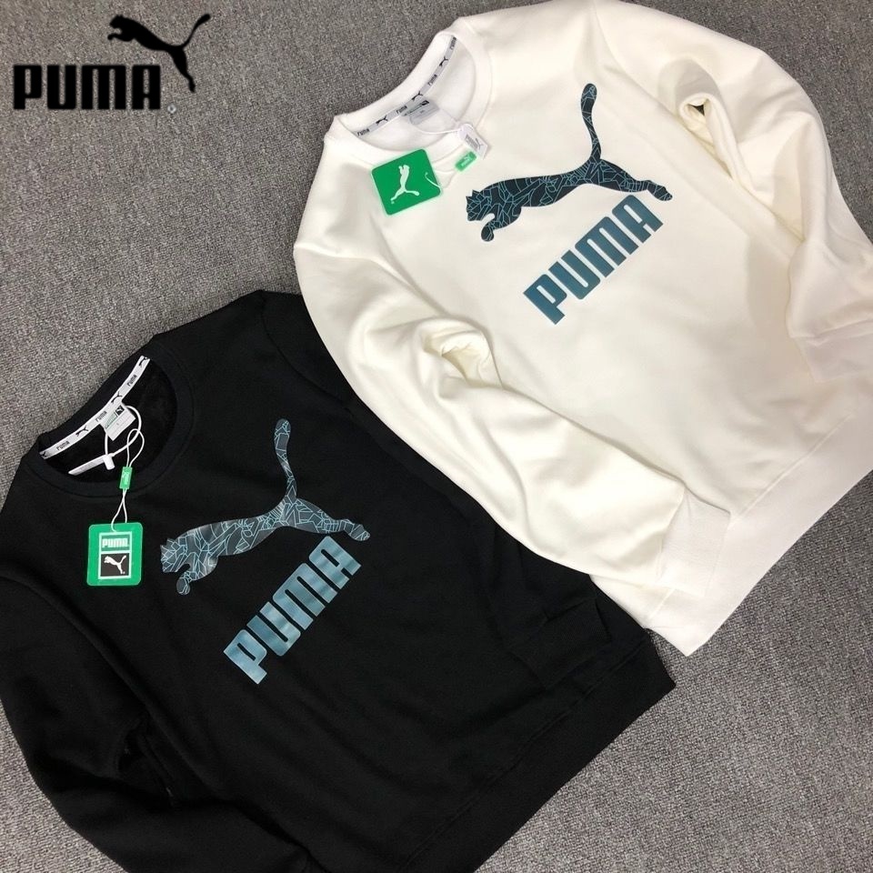 Áo Thun Thể Thao Puma Cổ Tròn Thời Trang Năng Động Cho Nam Nữ