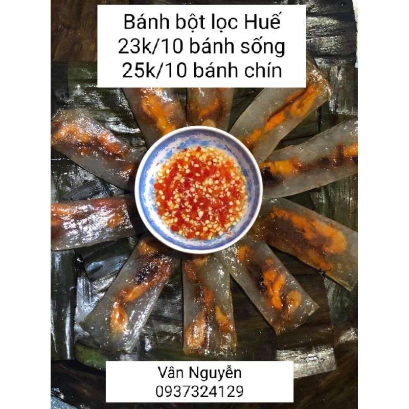 Bánh bột lọc và bánh nậm chính gốc Huế