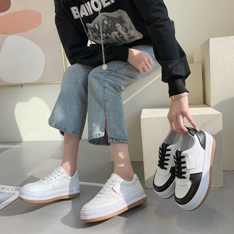 GIÀY NỮ ĐỘN ĐẾ BÁNH MỲ CỰC XINH DỄ PHỐI ĐỒ