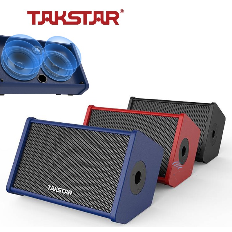 Loa Xách Tay Karaoke Bluetooth Takstar OPS-25 Công Suất Lớn 40W, Cổng Mic và Nhạc Cụ, Lọc Ồn, Chống Nhiễu Bảo Hành 1 Năm