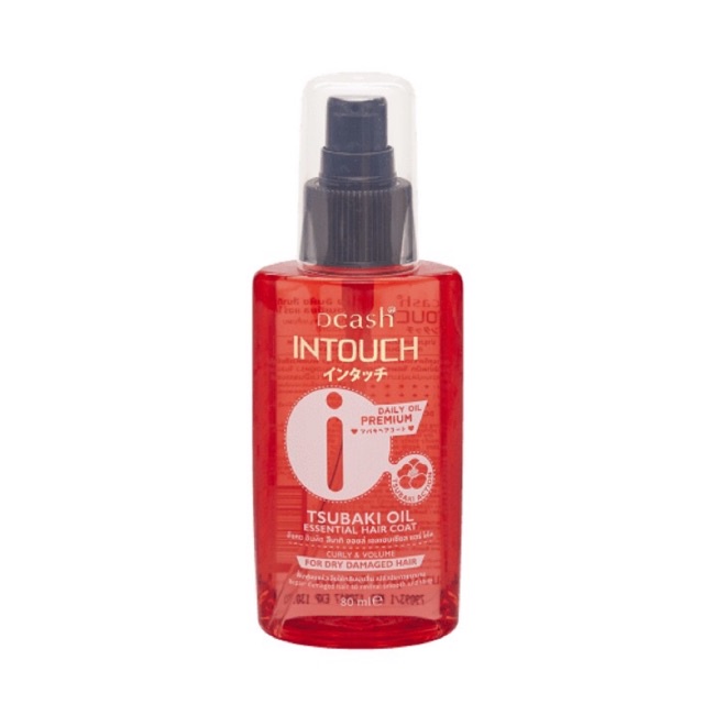 TINH DẦU DƯỠNG TÓC DCASH INTOUCH TSUBAKI OIL ESSENTIAL HAIR COAT 80 ML - v858