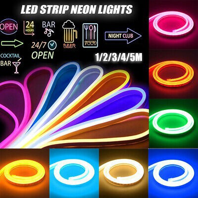 [Mã LIFE10K15 giảm 10K đơn 20K] Cuộn 5m Dây đèn led neon - đèn trang trí ngoài trời - biển quảng cáo