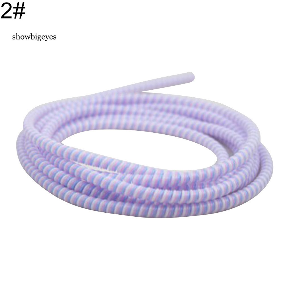 Vỏ Bảo Vệ Dây Cáp Sạc USB Xoắn Ốc Dài 1.4m