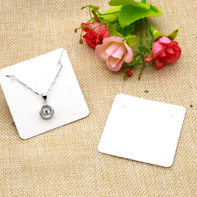 Thẻ Giấy Trống Trưng Bày Trang Sức Khuyên Tai DIY