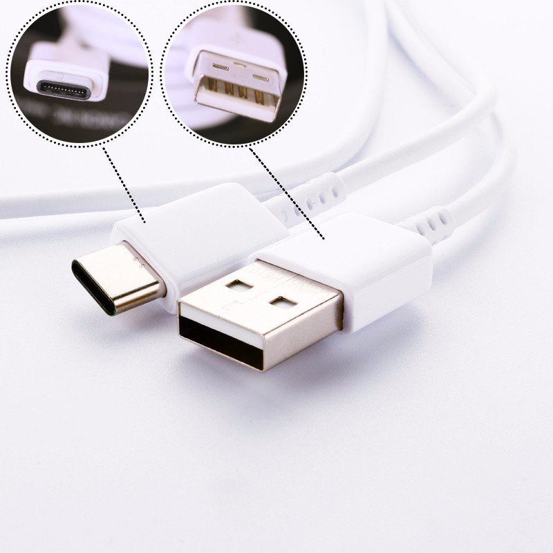 [ZIN] Cáp Sạc Nhanh Type-C Samsung ngắn 20cm 35cm Chính Hãng