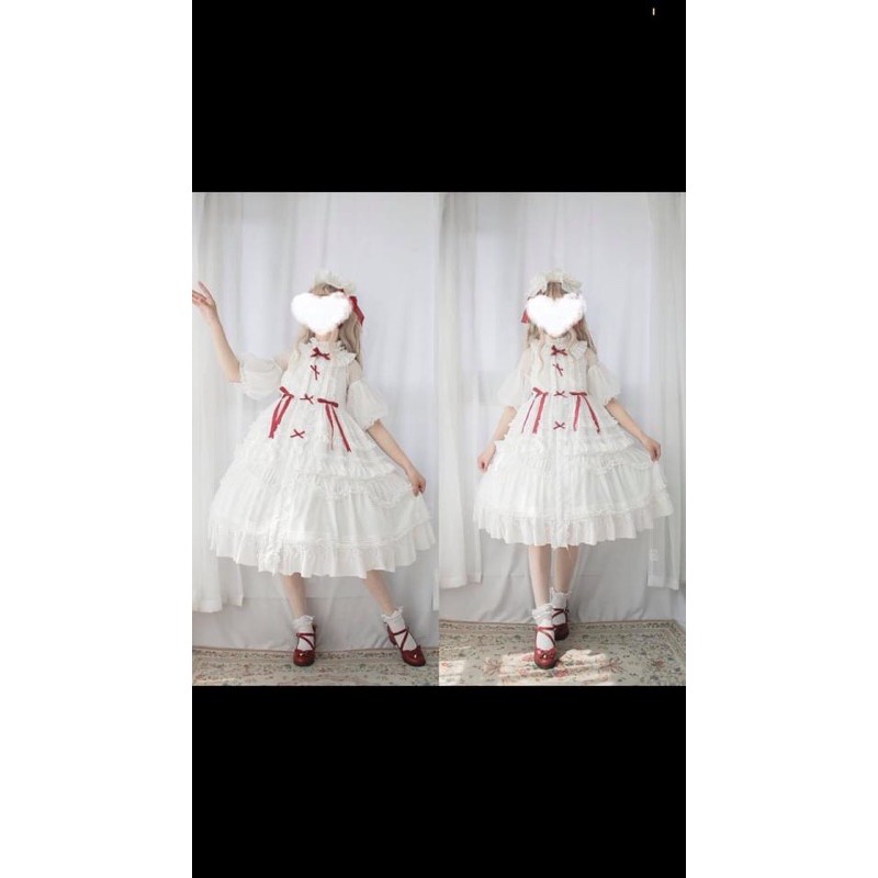 lolita chính hãng - white moon light ( sẵn)