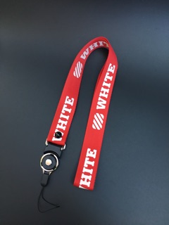 Dây đeo thẻ Keychain Lanyard OFF WHITE