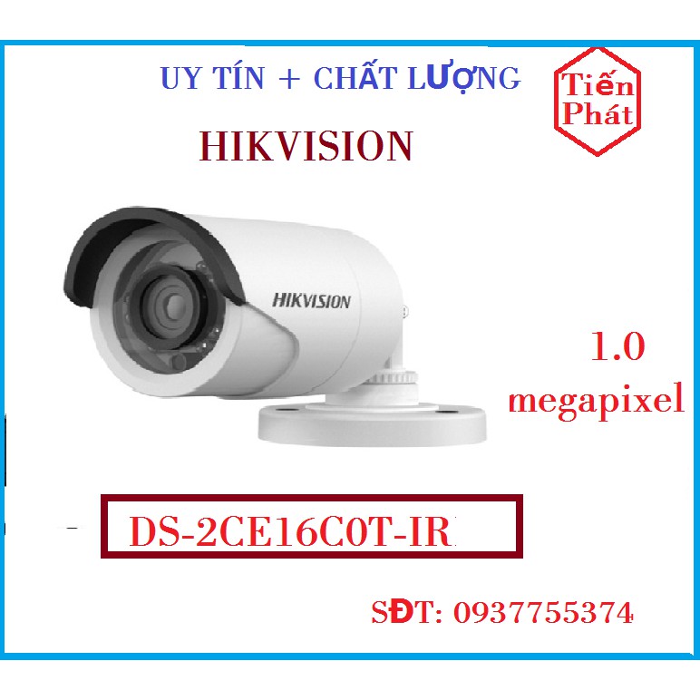 CAMERA HIVISION DS-2CE16C0T-IR