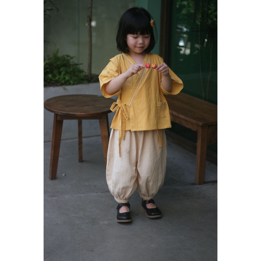 Áo yukata cara cho bé trai, bé gái chất mát  | Moon Ha Kids
