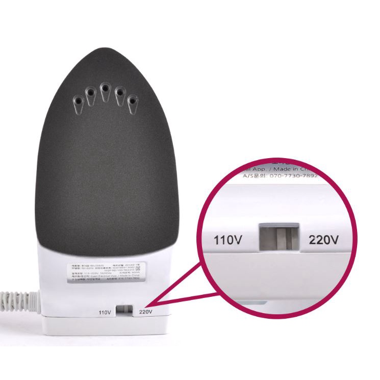 Bean Cruise Bàn ủi mini hơi nước tiện dụng Tei 2270 2 màu