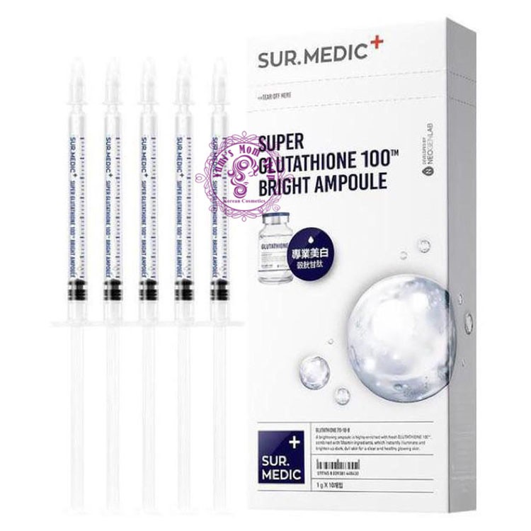 Tinh chất Sur.Medic Neogenlab Super Glutathione 100 Bright Ampoule