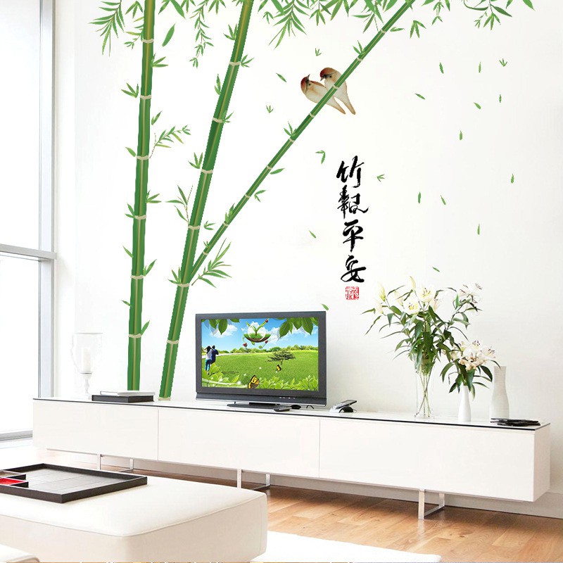Decal Dán Tường Cây Tre Cực Đẹp