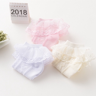 CẶP TẤT LƯỚI CỔ BÈO CHO BÉ 2-10 TUỔI