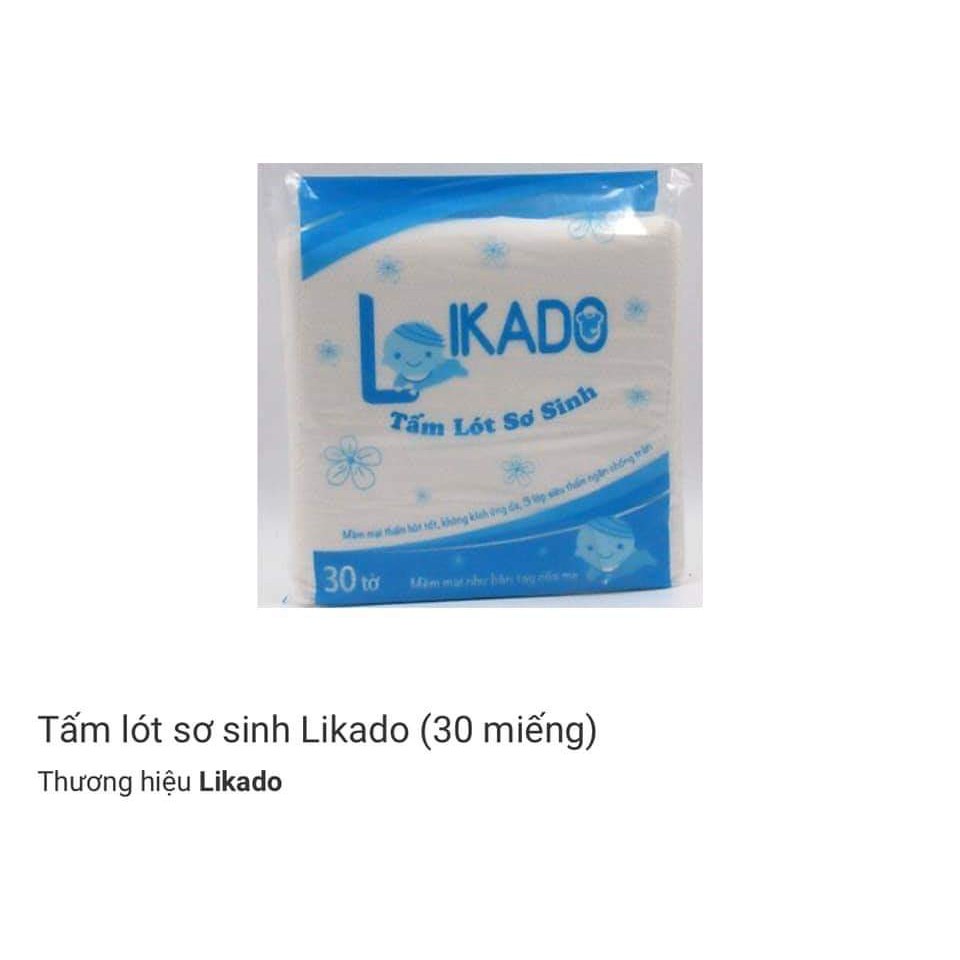 Tấm lót phân su sơ sinh Likado