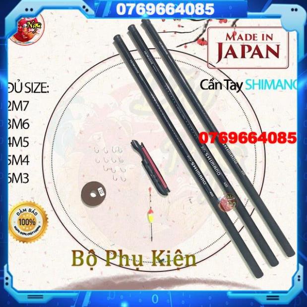 Cần Câu Tay SHIMANO Cacbon Cao Cấp Đủ size 2m7-3m6-4m5-5m4-6m3 -Đ𝗢̂̀𝗖𝗔̂𝗨 𝟭𝟰𝟬
