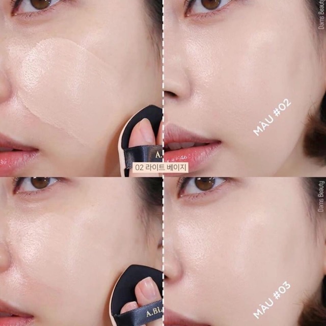 Phấn Nước ABlack All Day Perfect Cover Cushion SPF47/PA++