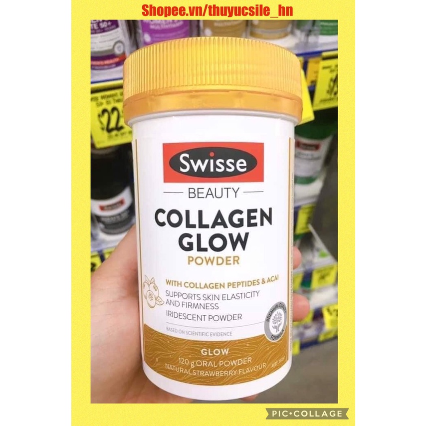 Bột uống Collagen Glow - Swisse Collagen Glow Powder