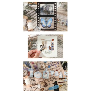 Sticker hoa lá chống nước