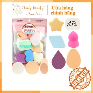 Set 13 bông mút trang điểm keli beauty