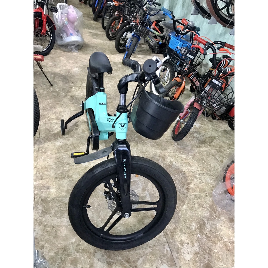 Xe đạp trẻ em chính hãng VICKY VK cho bé từ 3 tuổi, xe ba bánh cho bé giá rẻ loại 14,16,18 inch - GIANG SON BIKE.
