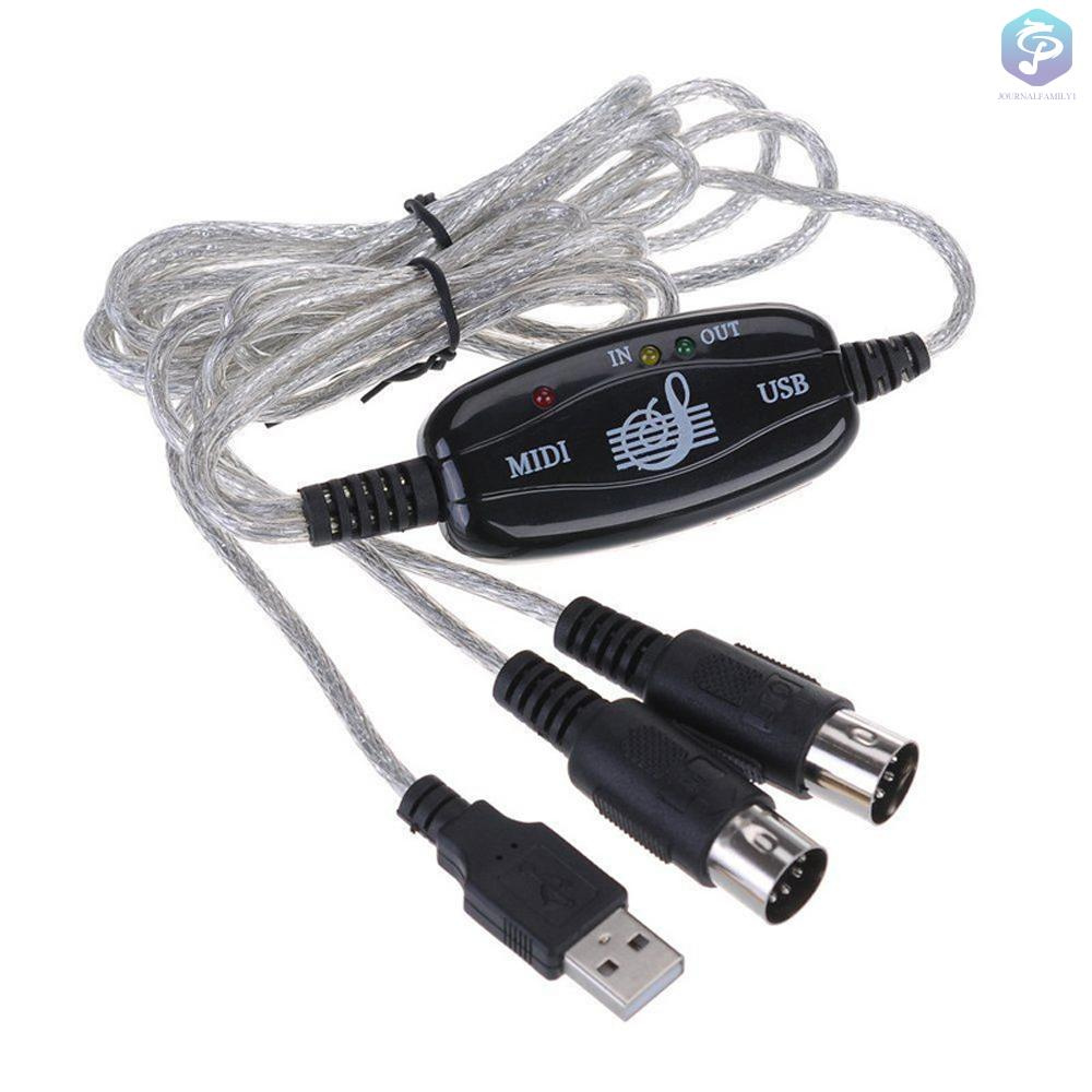 Dây Cáp Chuyển Đổi Âm Thanh Từ Pc Sang Usb Midi Chuyên Nghiệp