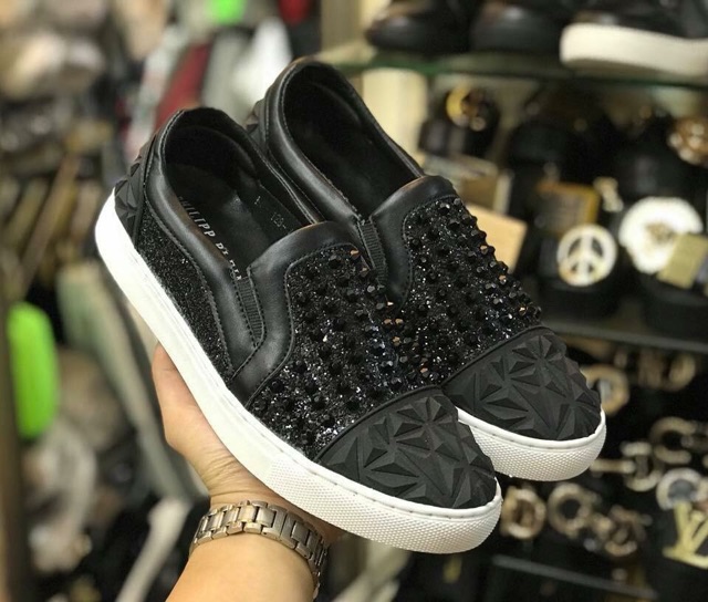 Slip on đính đá nam