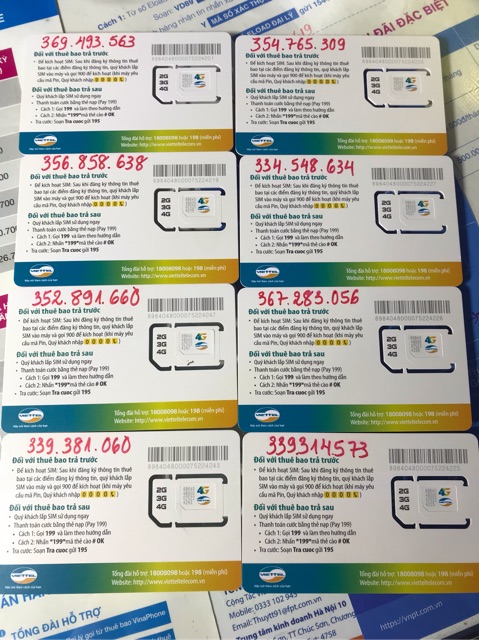 Sim viettel v120k : miễn phí nội mạng , vào mạng thả ga , có 50ph ngoại mạng  giá 129k