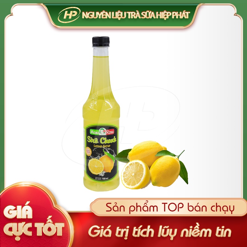 Syrup Chanh vàng MAMAROSA Golden Farm - 700ml  - SP000061 - Nguyên liệu pha chế trà sữa HIỆP PHÁT