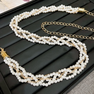 Thắt lưng hạt ngọc, belt hạt, đai phối váy cho nữ