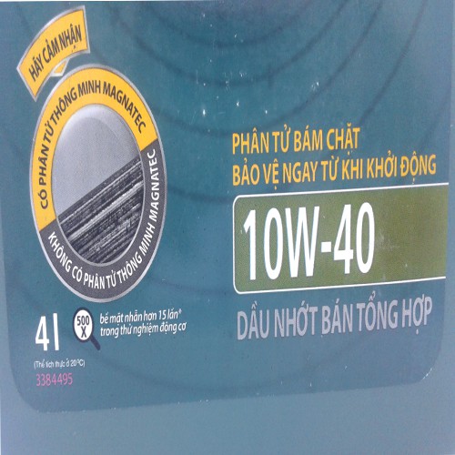 DẦU NHỚT BÁN TỔNG HỢP CAO CẤP CHO XE Ô TÔ Castrol MAGNATEC 10W-40