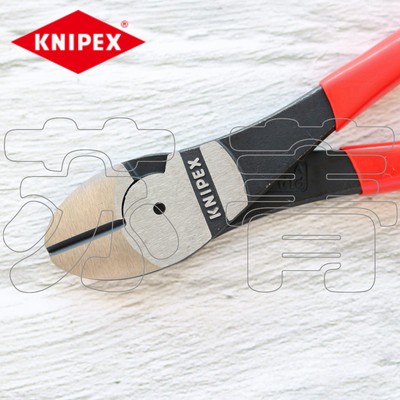 Kìm cắt chéo dây thép dùng trong bộ cắt giảm lực KNIPEX của Đức 7401160 7401180 7401200