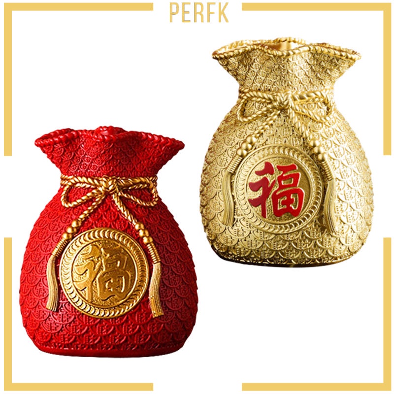 Giá đỡ bình hoa hình túi tiền may mắn trang trí đám cưới