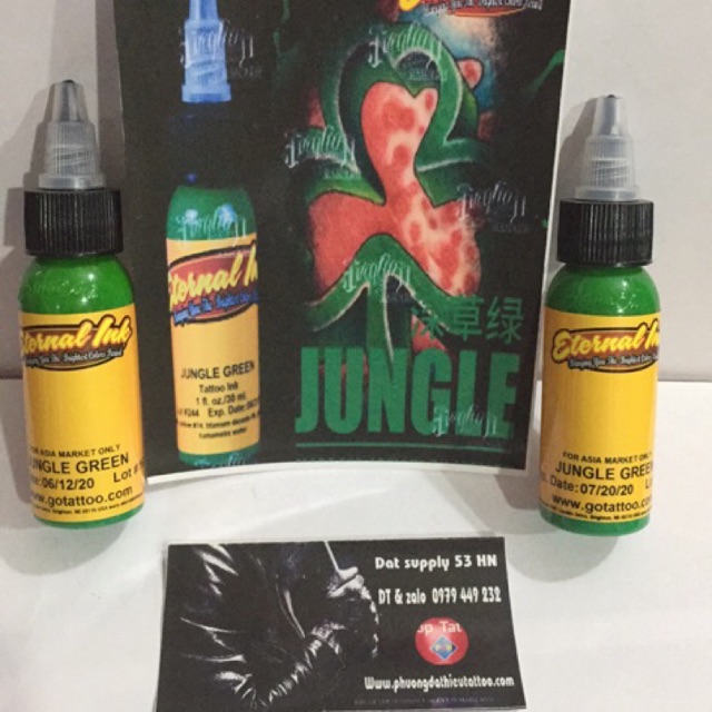 Mực Eternal mầu Jungle Green