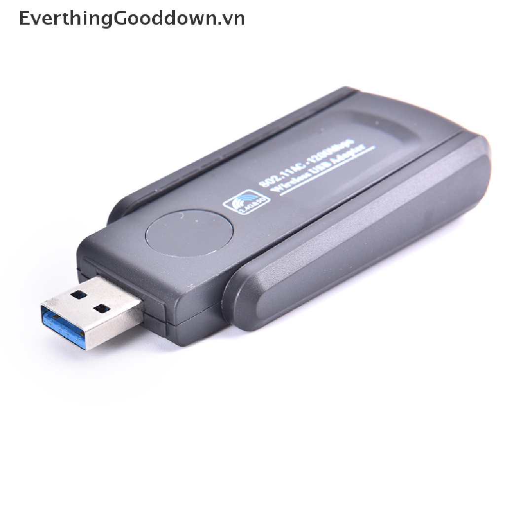 Everthinggooddown USB 3.0 1200Mbps Băng Tần Kép 5GHz 2.4Ghz 802.11AC