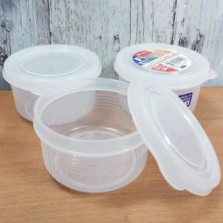 Set 3 hộp nhựa tròn 180ml.