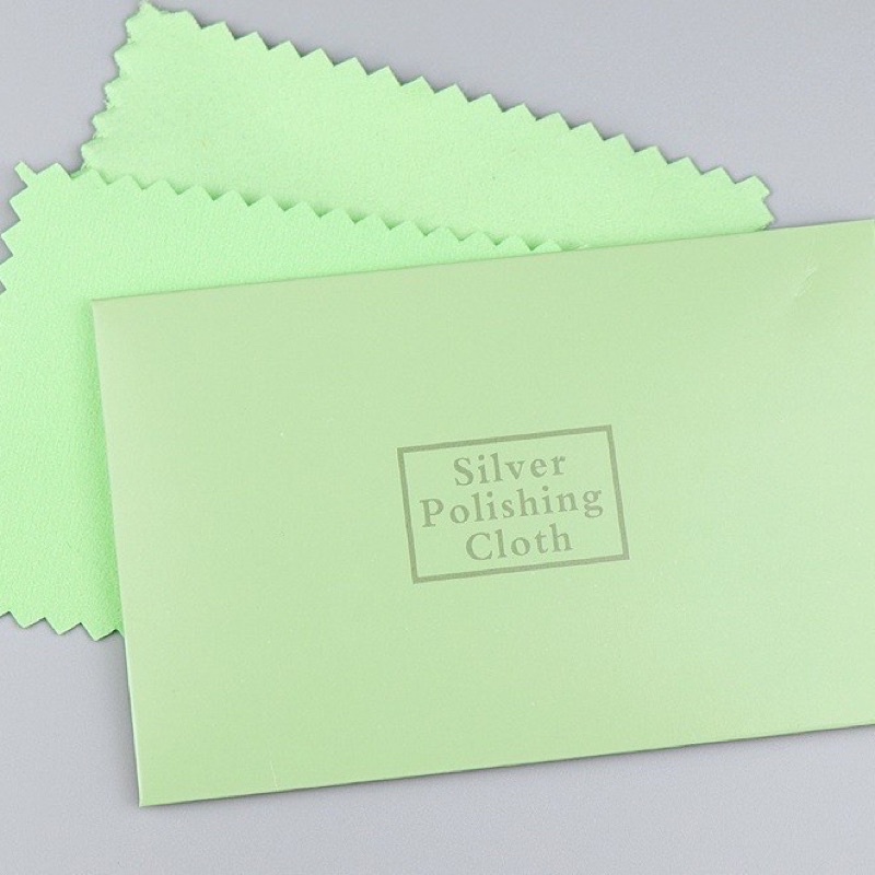 Khăn lau đánh bóng trang sức bằng bạc chất lượng cao GOM Silver KLB
