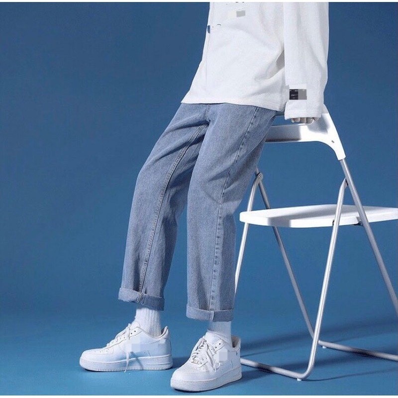 Quần bò nam, quần jeans baggy nam ống xuông phong cách Hàn Quốc2021_TEMPER STORE | WebRaoVat - webraovat.net.vn