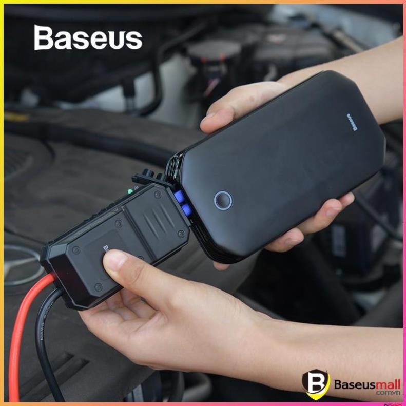 Baseus -BaseusMall VN Bộ kích nguồn dùng cho xe ô tô Baseus Super Energy Car Jump Starter（8000mAh, 5V/2.4A Power Bank)