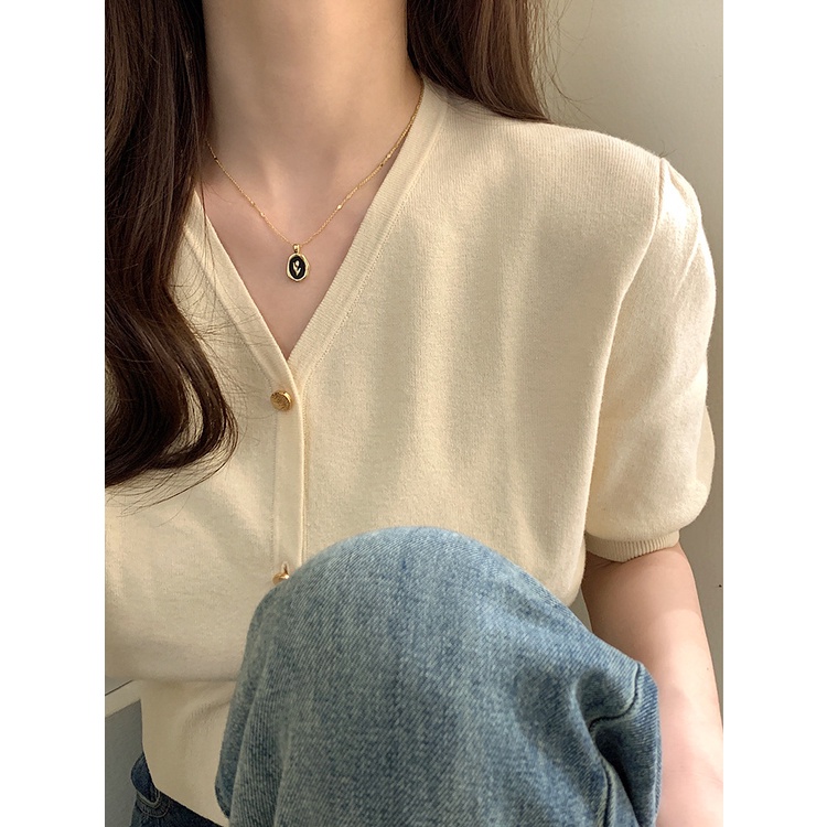 Dây Chuyền Họa Tiết Hoa Tulip Phong Cách Retro Pháp 2022