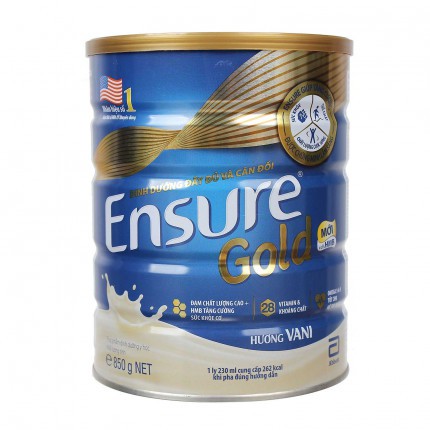 Ensure Gold hương vani 850g