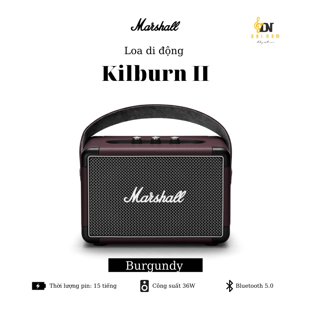  Loa Bluetooth Marshall Kilburn II Chính Hãng - Bảo hành chính hãng 1 năm 1 đổi 1