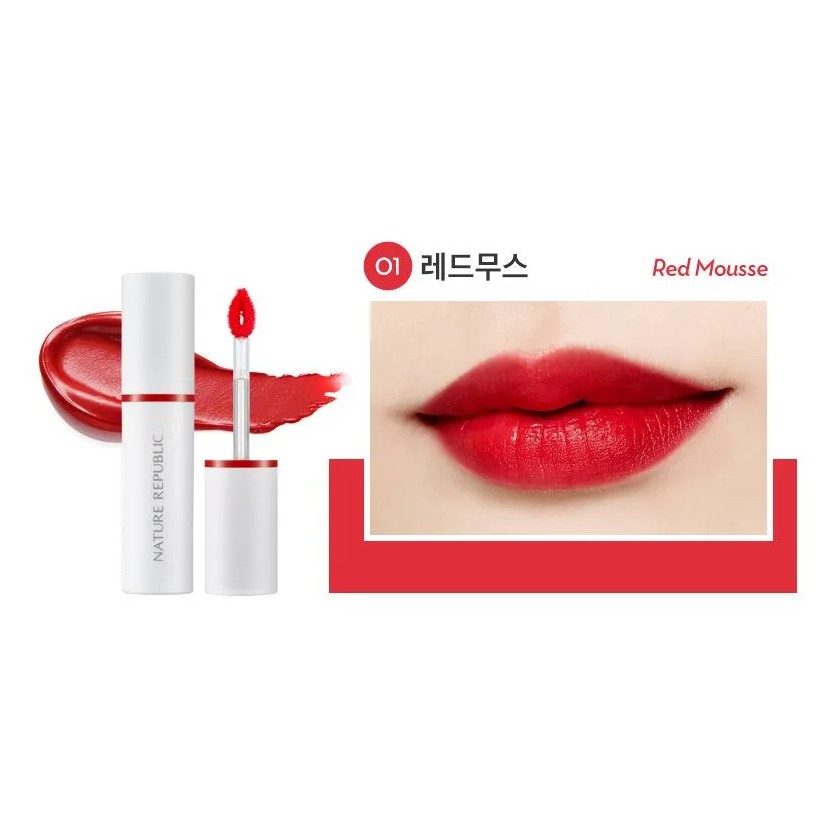 son Nature Republic By Flower Triple Mousse Tint (4.5g) | BigBuy360 - bigbuy360.vn