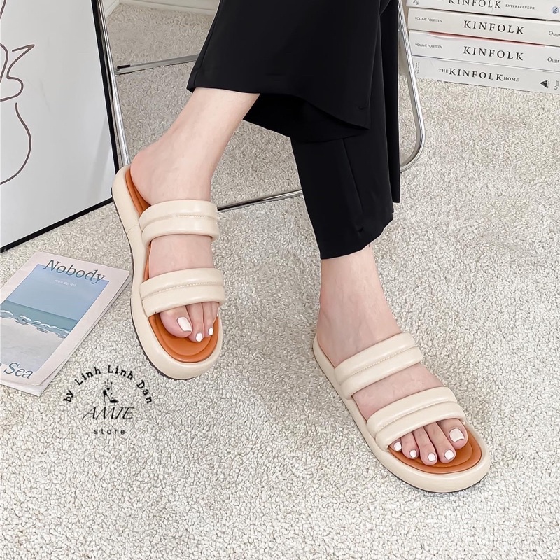 Dép Hai Quai Ngang Trơn