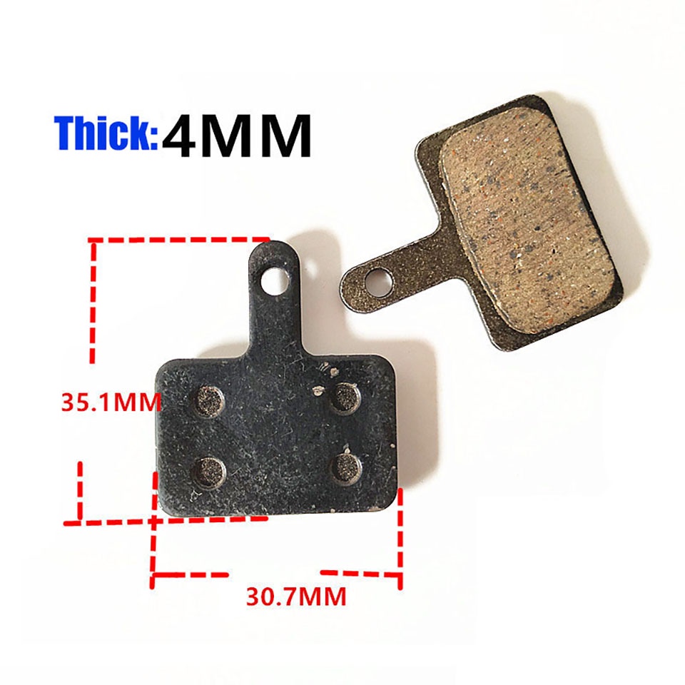 GTUBIKE Đệm phanh đĩa sứ chống mài mòn chịu nhiệt tốt tiện dụng dành cho xe đạp leo núi