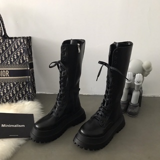 Giày boots buộc dây đế cao loli sexy cute ulzzang Nhật Bản